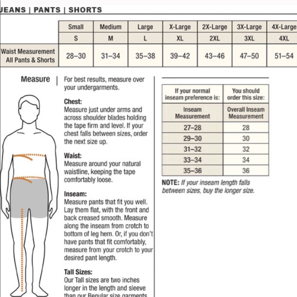 Size Chart Reference - Picture 3 of 3